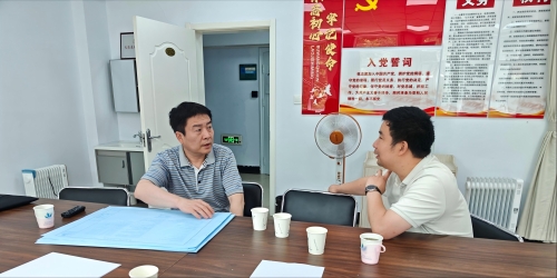 校领导深入实验动物设施施工现场调研指导